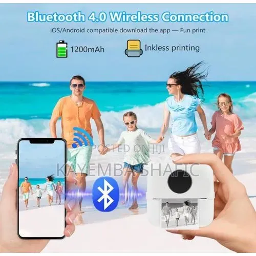 Kids Instant Print Camera - Multicolor