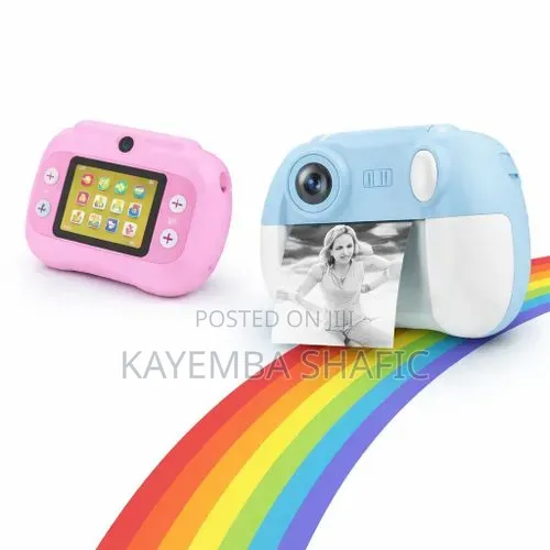 Kids Instant Print Camera - Multicolor