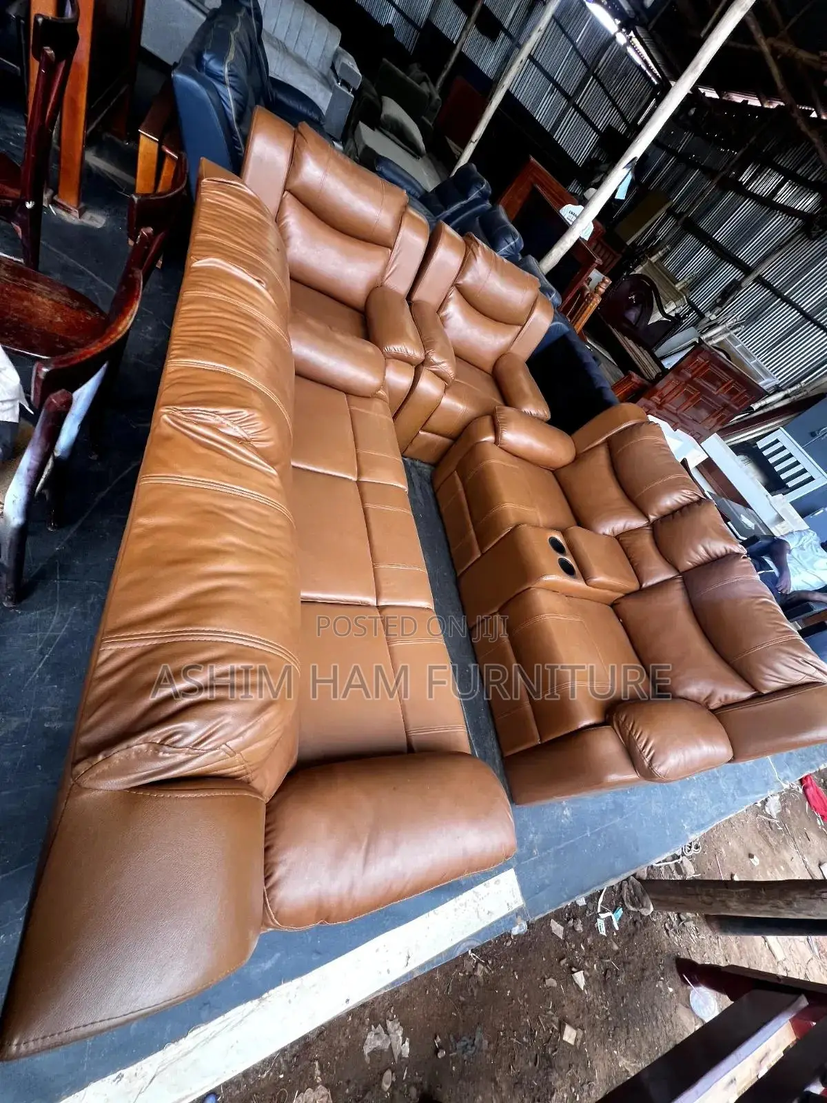 Sofa Set / Lether Sofa 3:2:1:1