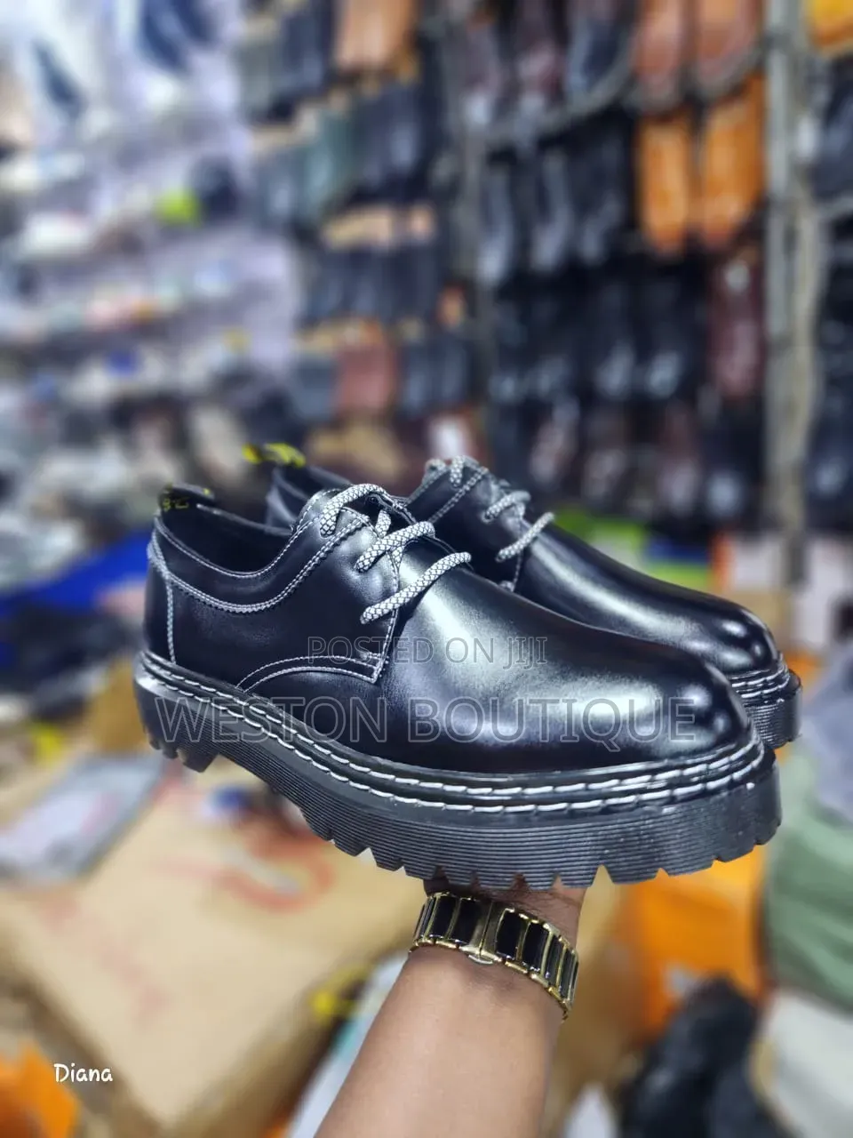 Dr Martens Original Black Casual Shoes
