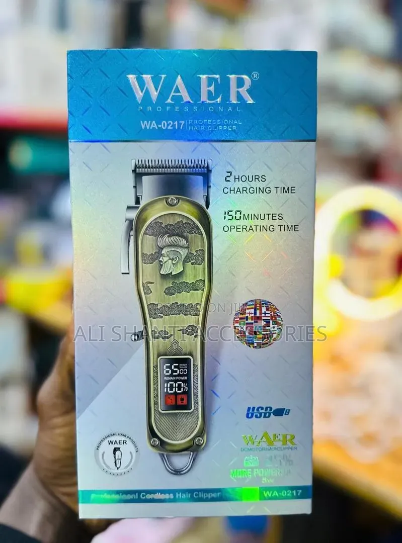 Waer Professional Hair Clipper Wa-0217