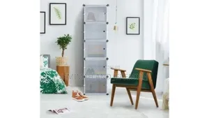 Single Column Plastic Wardrobe