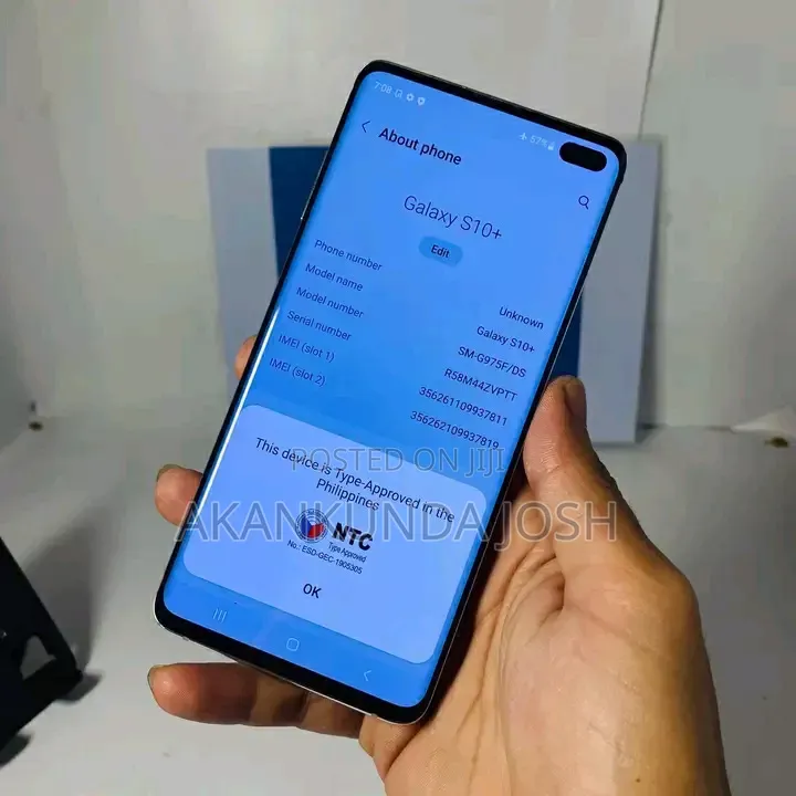 Samsung Galaxy S10 Plus 128 GB Black