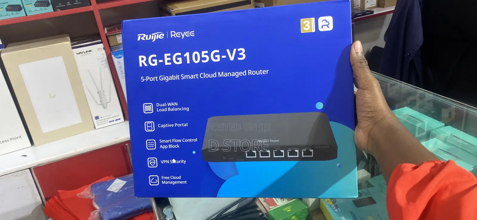 Ruijie Reyee Rg-Eg105g-V3 VPN Manager Router