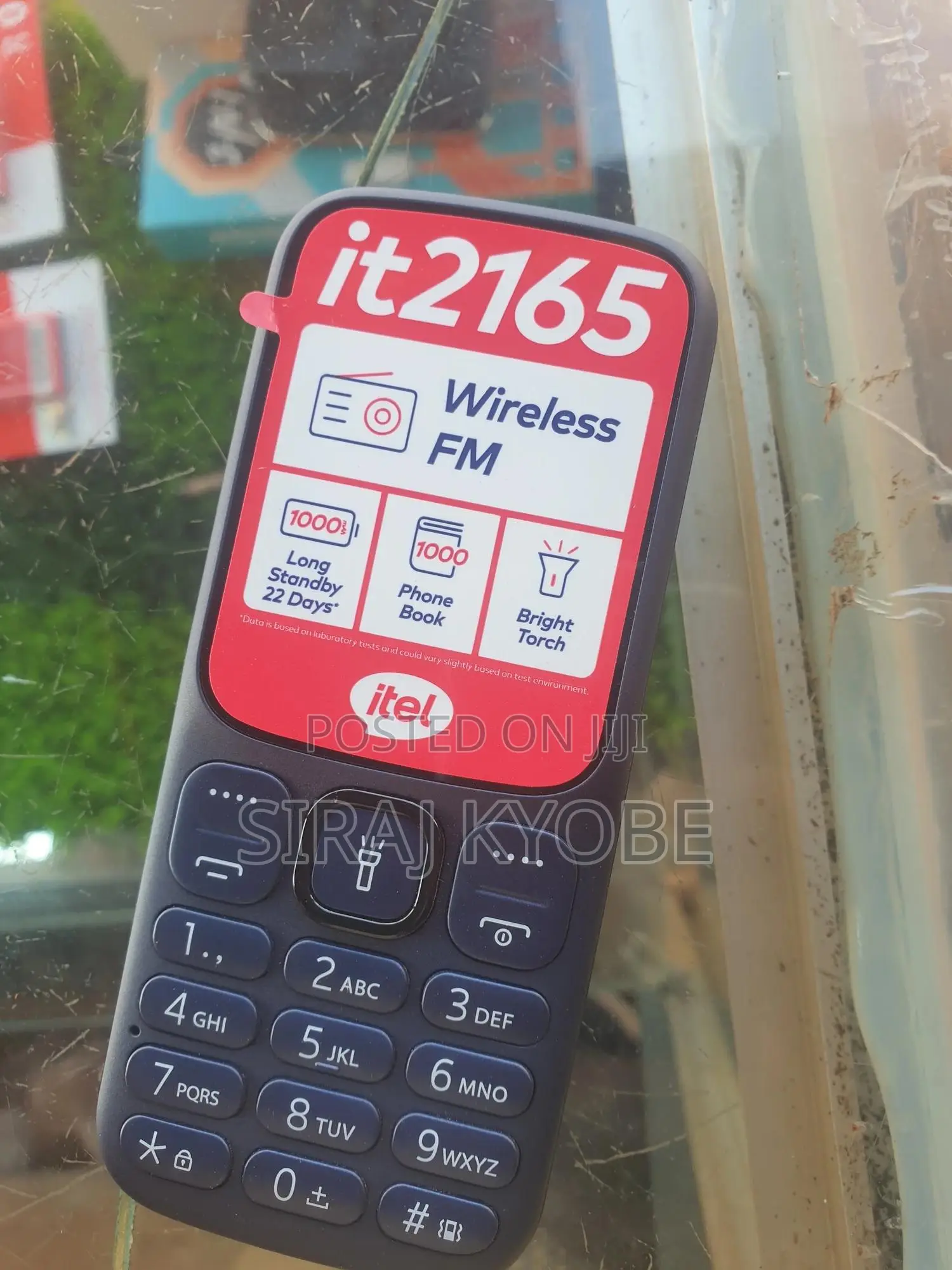 New Itel it2163 Black
