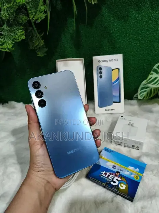 New Samsung Galaxy A15 5G 256 GB Blue
