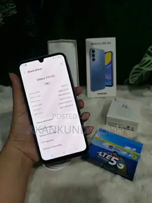 New Samsung Galaxy A15 5G 256 GB Blue
