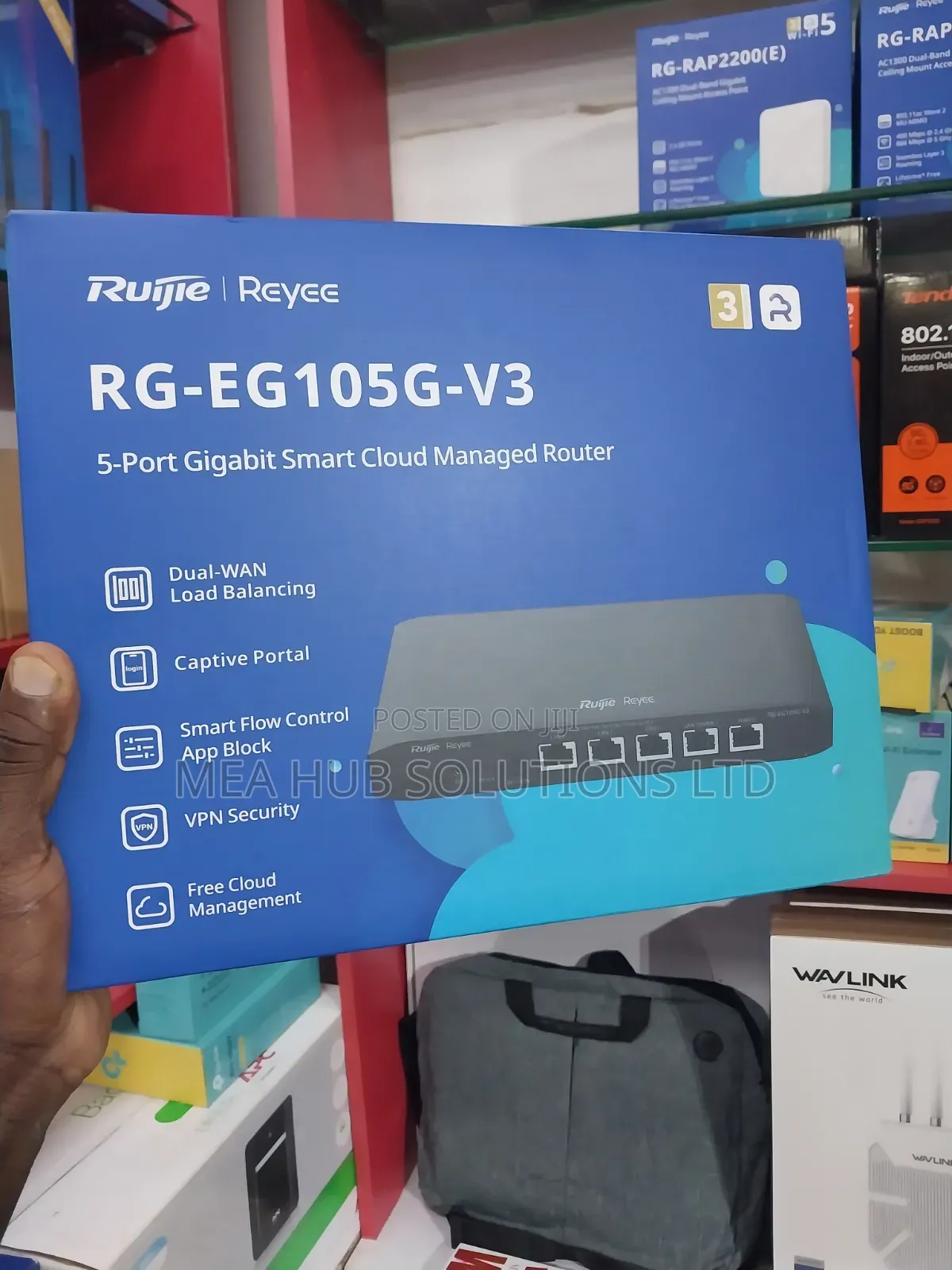 Ruijie 5port Gigabit Smart Cloud Managed Router
