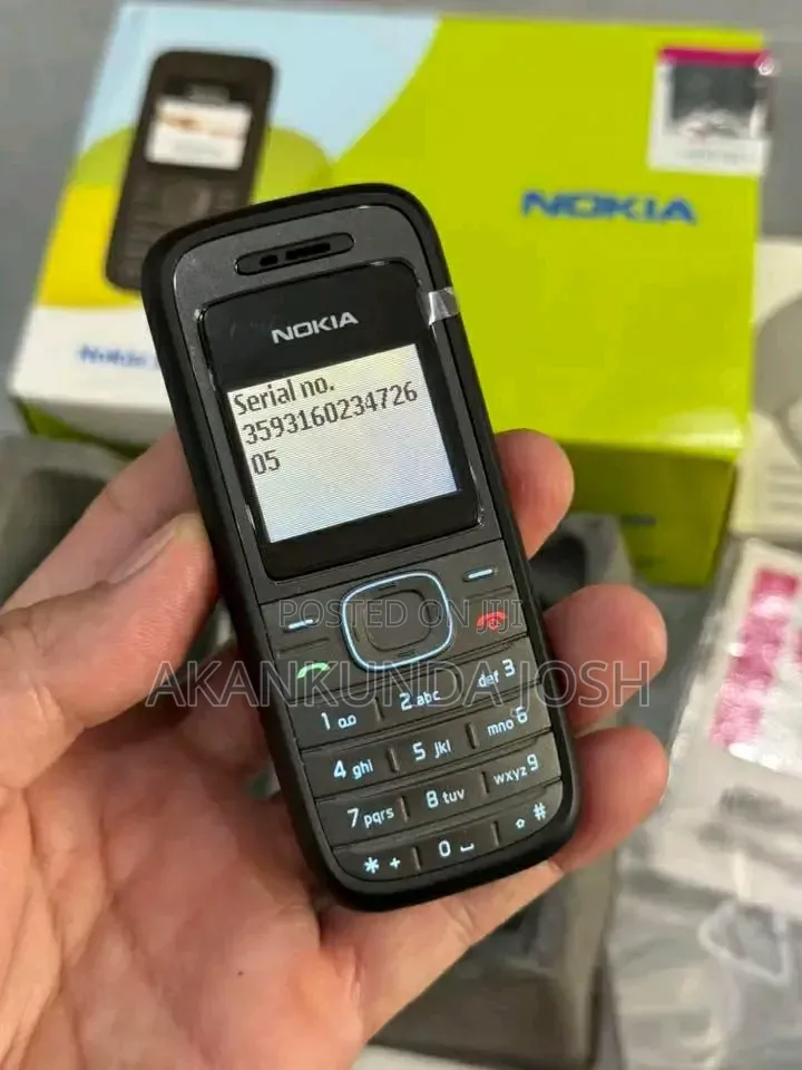 New Nokia 1208 Black
