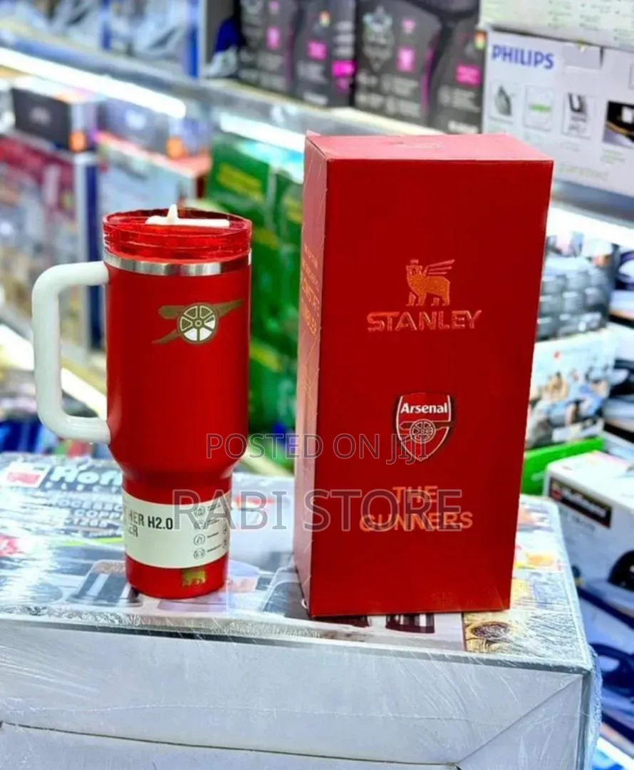 Stanely Cup With Premiere League Labels