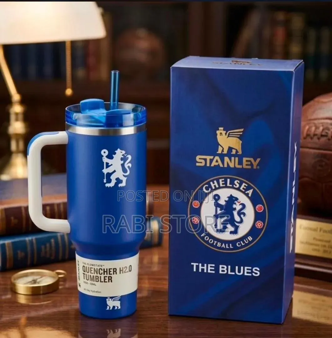 Stanely Cup With Premiere League Labels