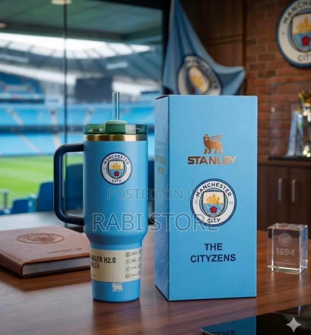 Stanely Cup With Premiere League Labels