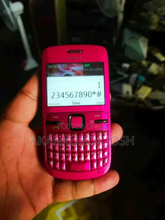 Nokia C3 Pink