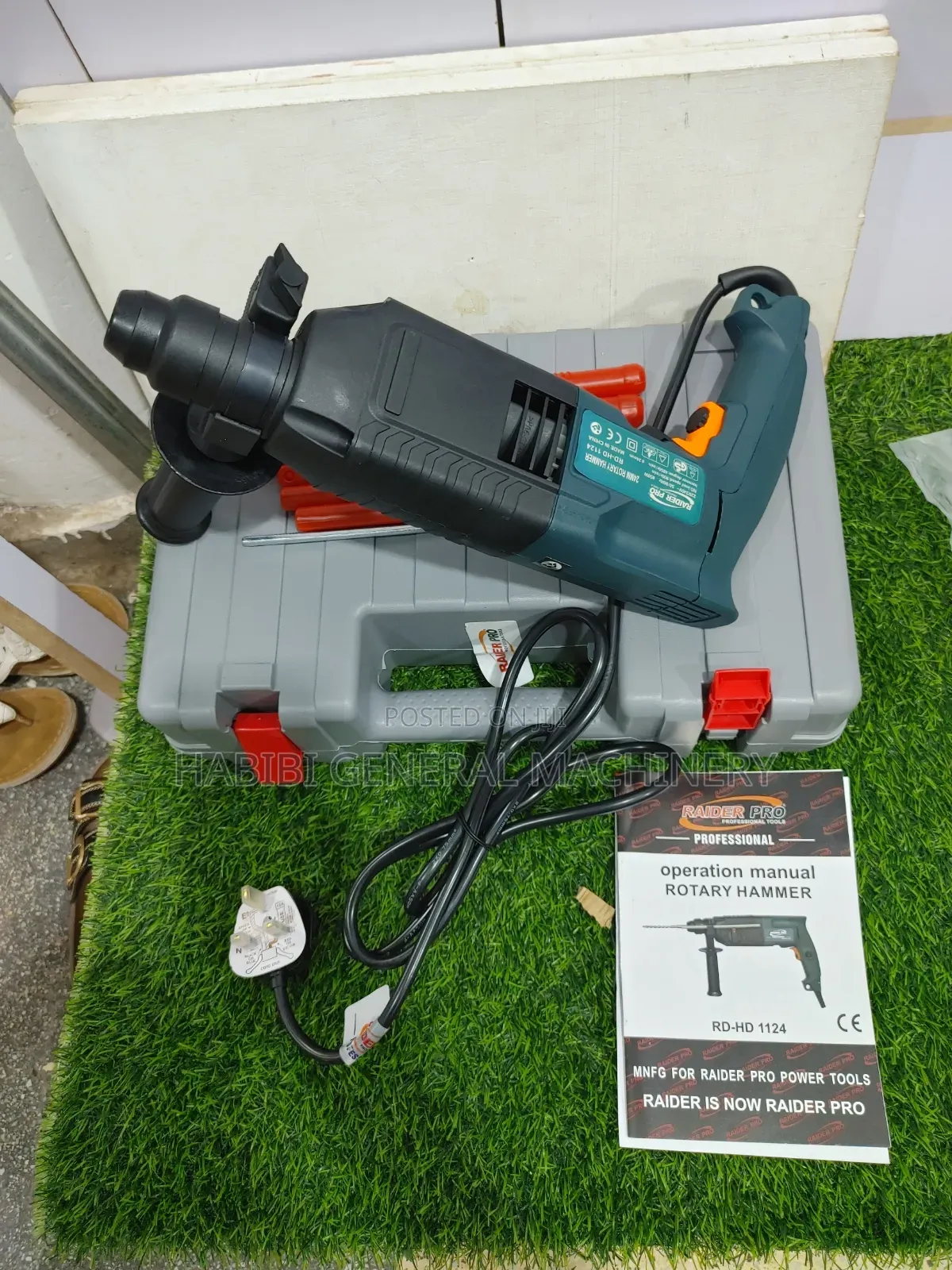 24mm Rotary Hammer/Concrete Drill