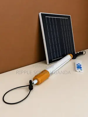 300w Solar Led Tube Light With Remote Waterproof Outdoor Lamp