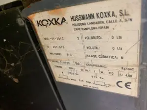 Hussmann Koxka Vv-20 1c Commercial Refrigerated Display.