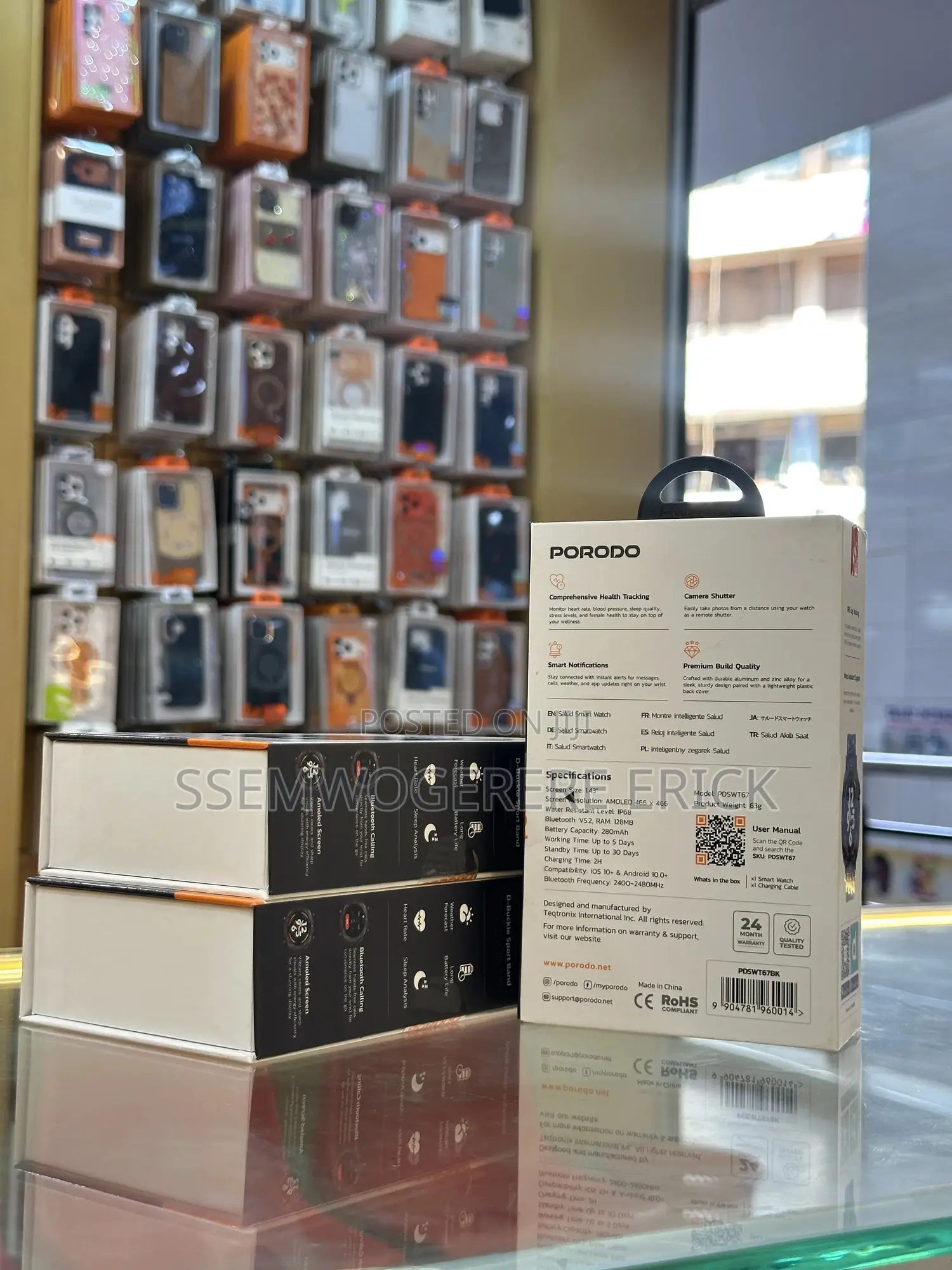 Porodo Salud Smartwatch