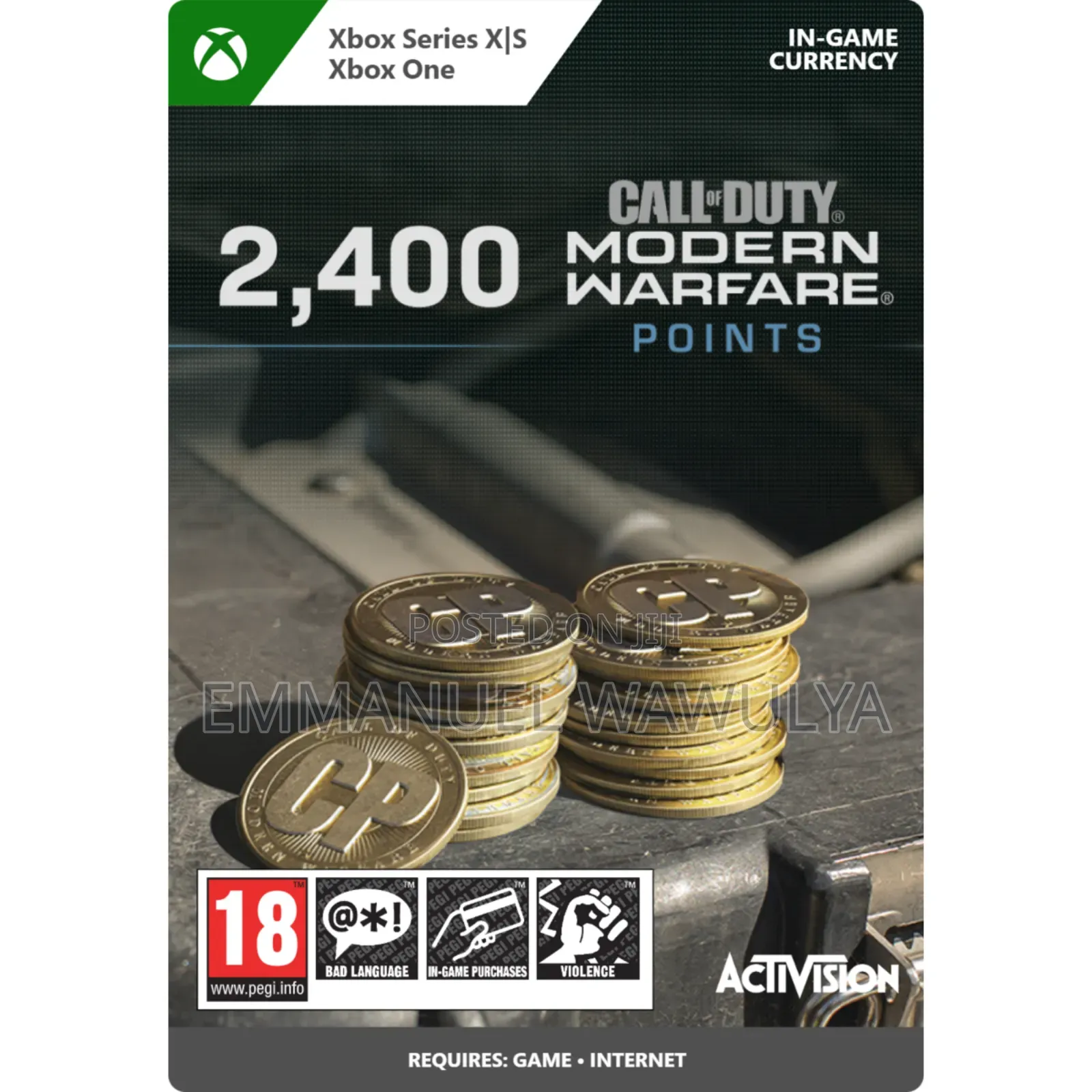 Call of Duty Modern Warfare 2400 Points (Global)