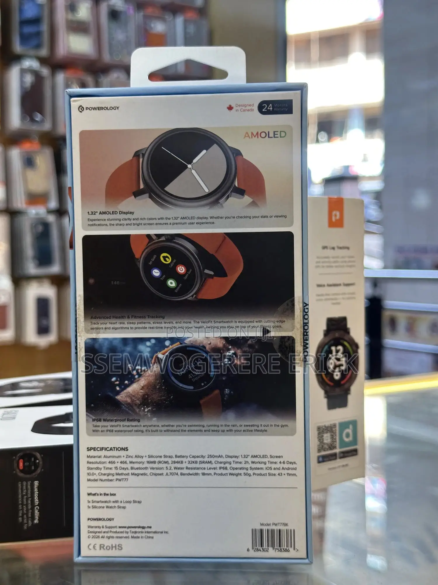Powerology Velofit Smartwatch