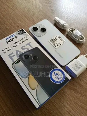 New Tecno Pop 9 128 GB Silver