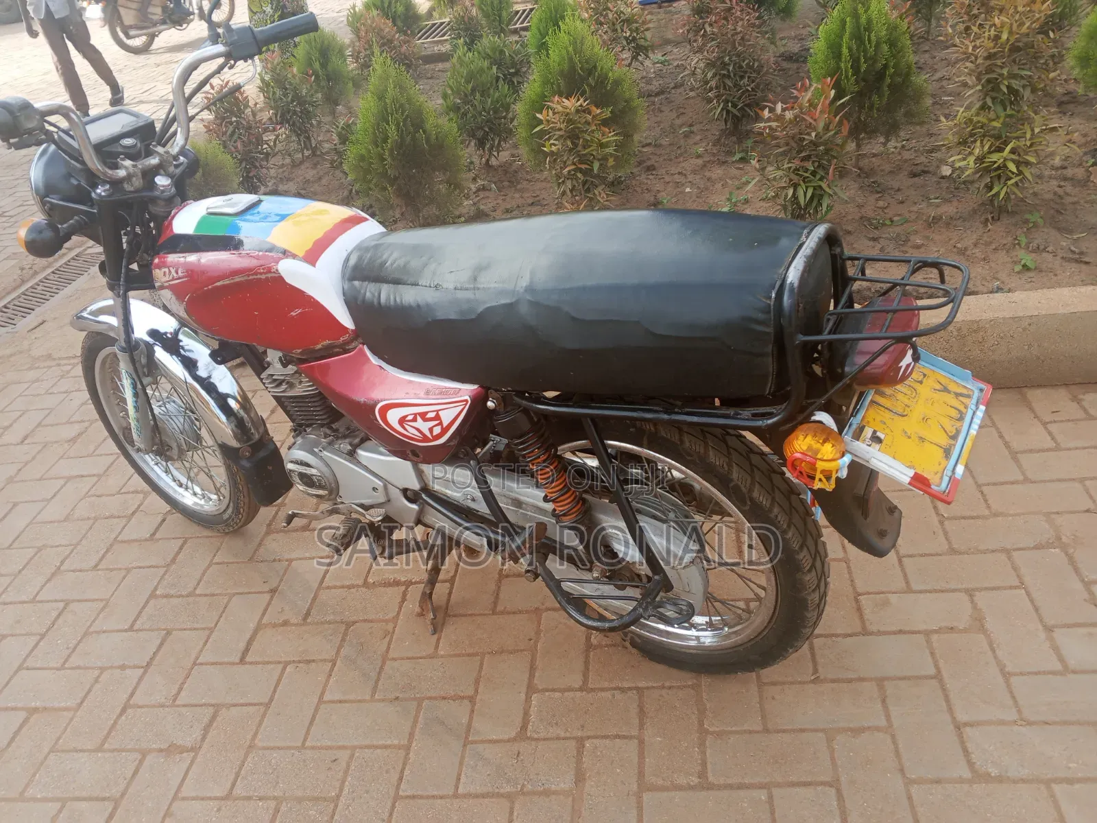 Bajaj Boxer 100 2015 Red