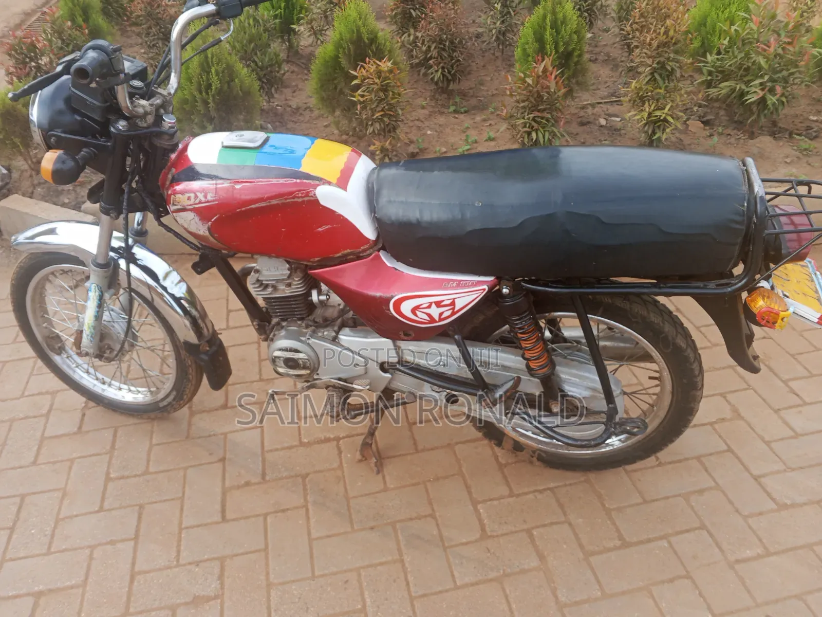 Bajaj Boxer 100 2015 Red