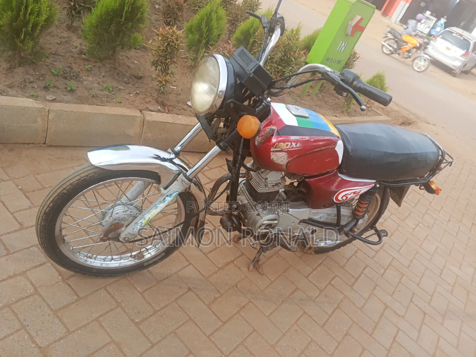 Bajaj Boxer 100 2015 Red