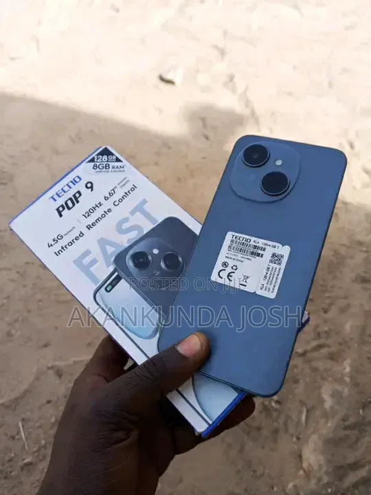 New Tecno Pop 9 128 GB Black