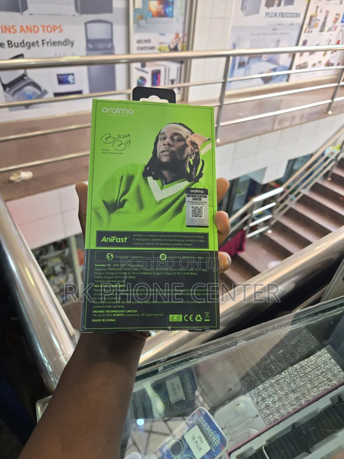 Oraimo Powerbank 20000mah
