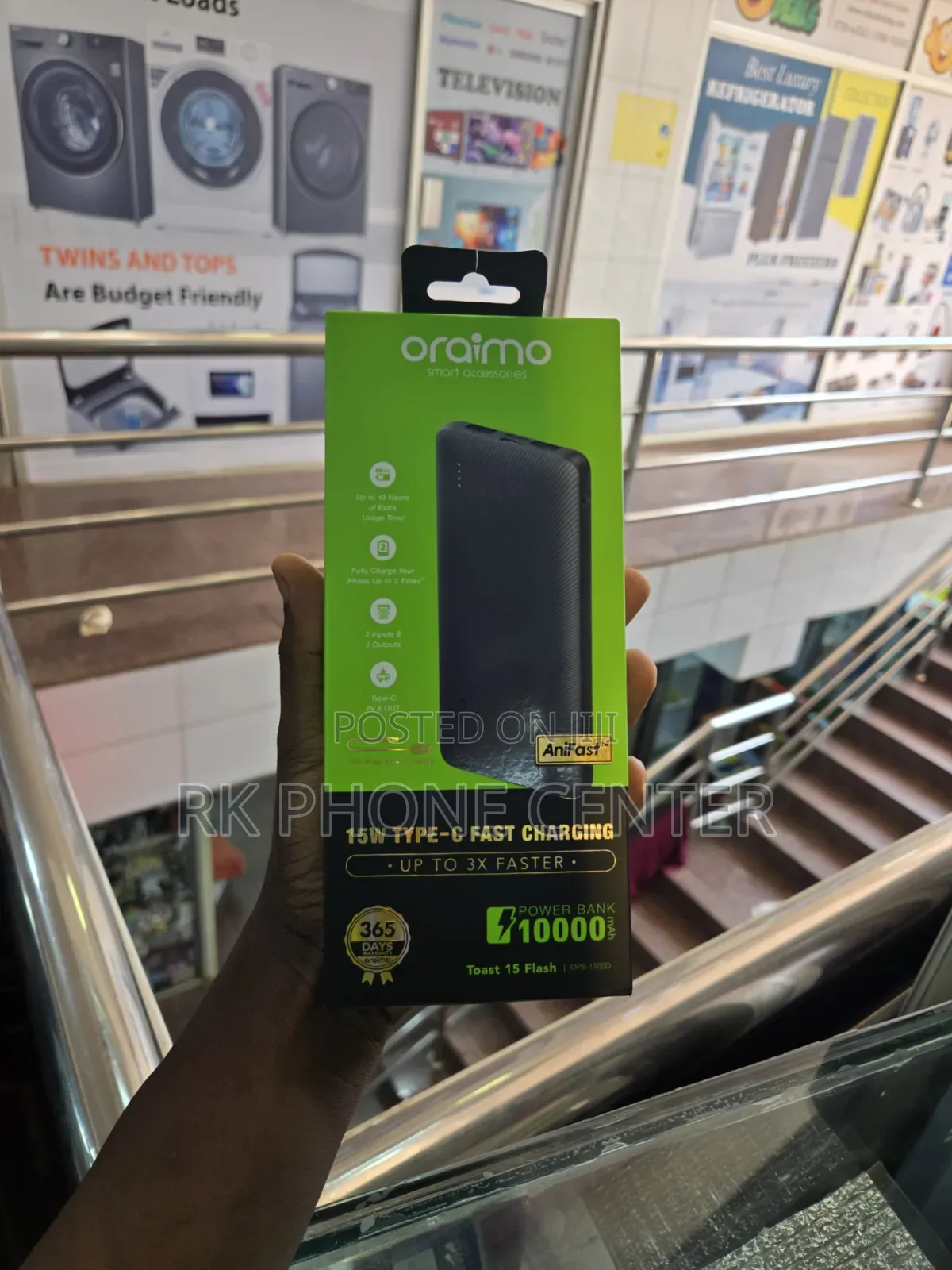 Oraimo 10000 Powerbank