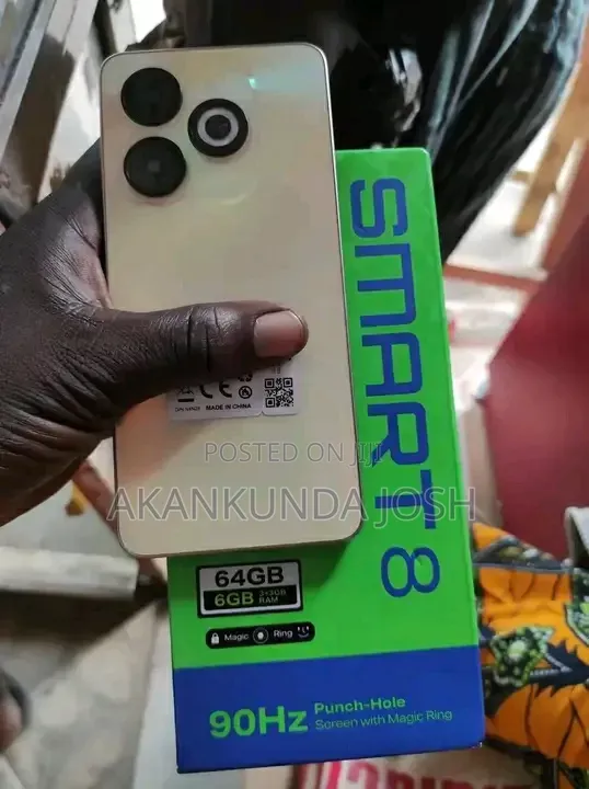 New Infinix Smart 8 64 GB Gold