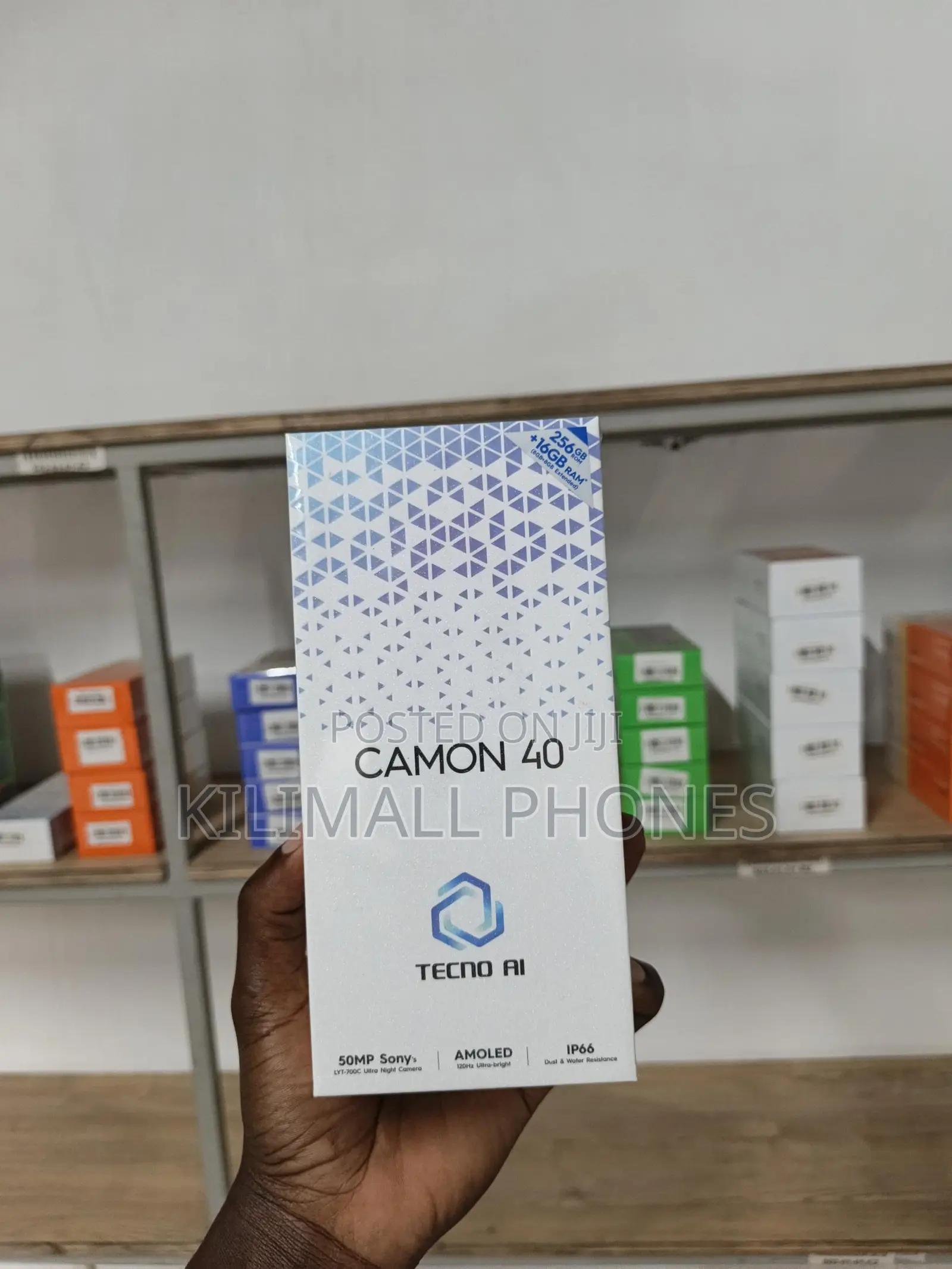 New Tecno Camon 40 256 GB White