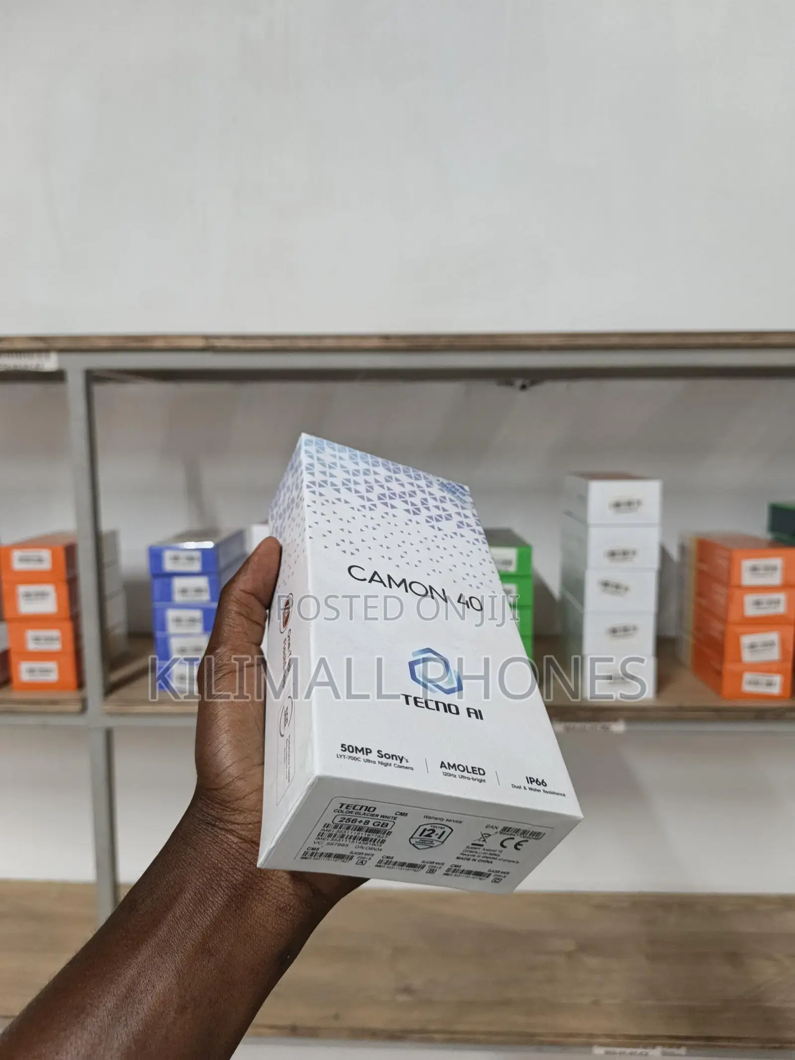 New Tecno Camon 40 256 GB White