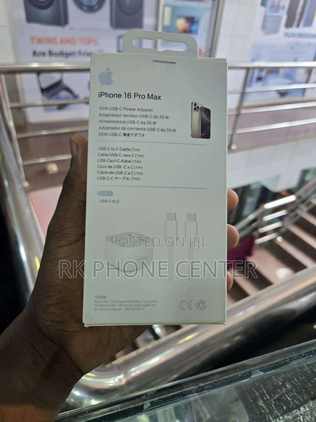 iPhone 16pro Max 35w Usb C Adapter