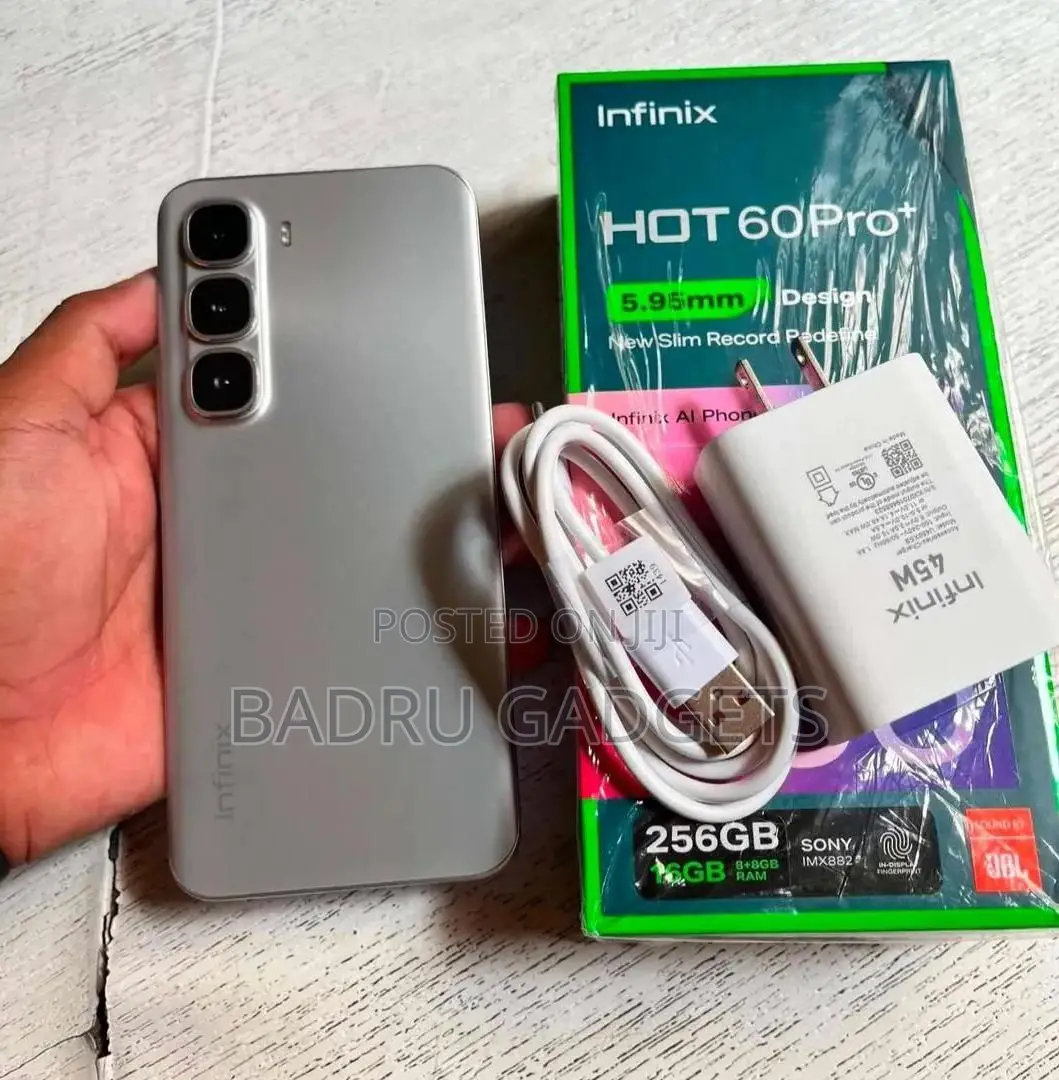 New Infinix Hot 60 Pro+ 128 GB Gray