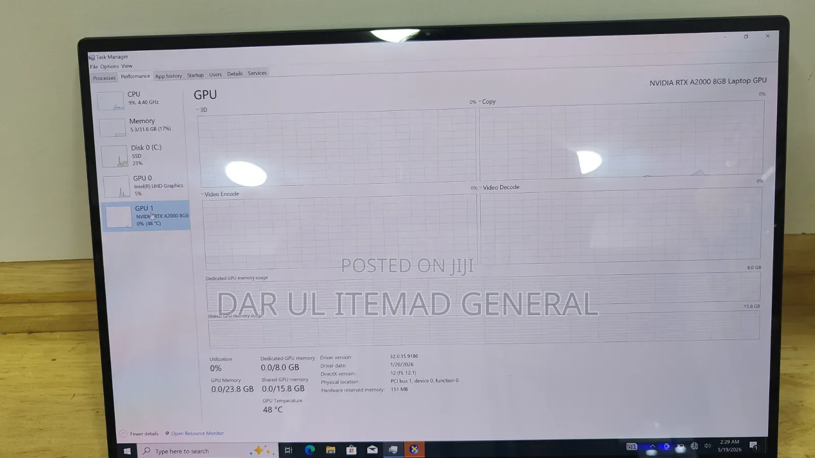 Laptop HP ZBook Fury 16 G9 32GB Intel Core i9 SSD 1T