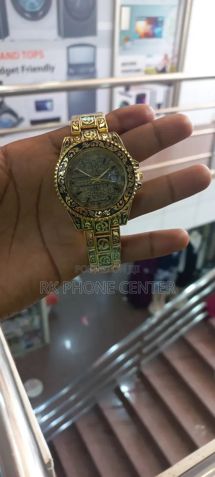 Golden Rolex Watch