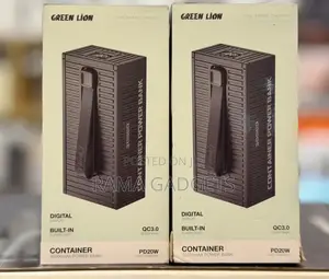 Green Lion Container 30000mah Power Bank With a Digital Display