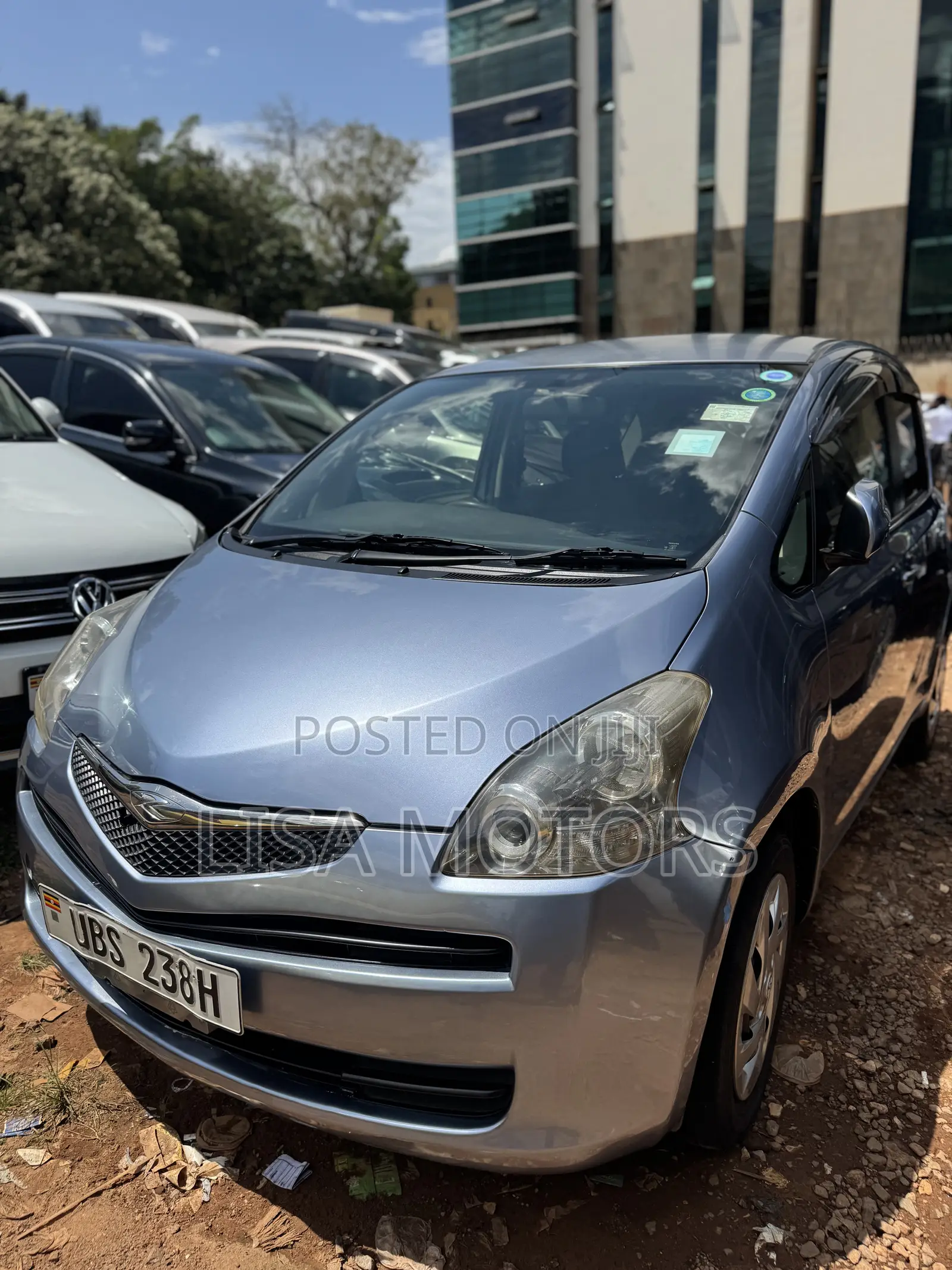 Toyota Ractis 2009 Purple