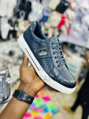 Navy Blue, Black, Brown Cavani Sneakers