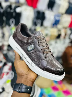 Navy Blue, Black, Brown Cavani Sneakers