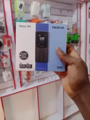 New Nokia 105 Black