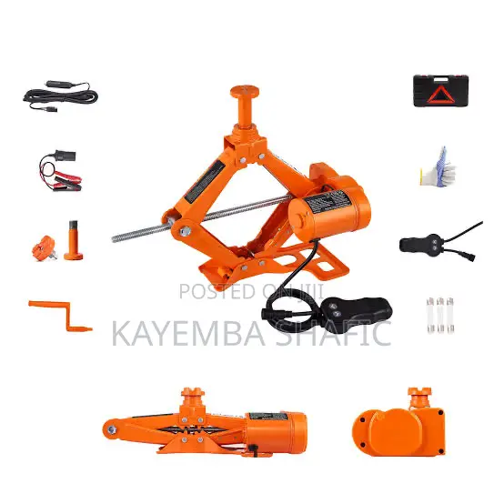 Vevor 3-Ton 12v Electric Car Jack Impact Wrench Kit