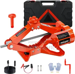 Vevor 3-Ton 12v Electric Car Jack Impact Wrench Kit