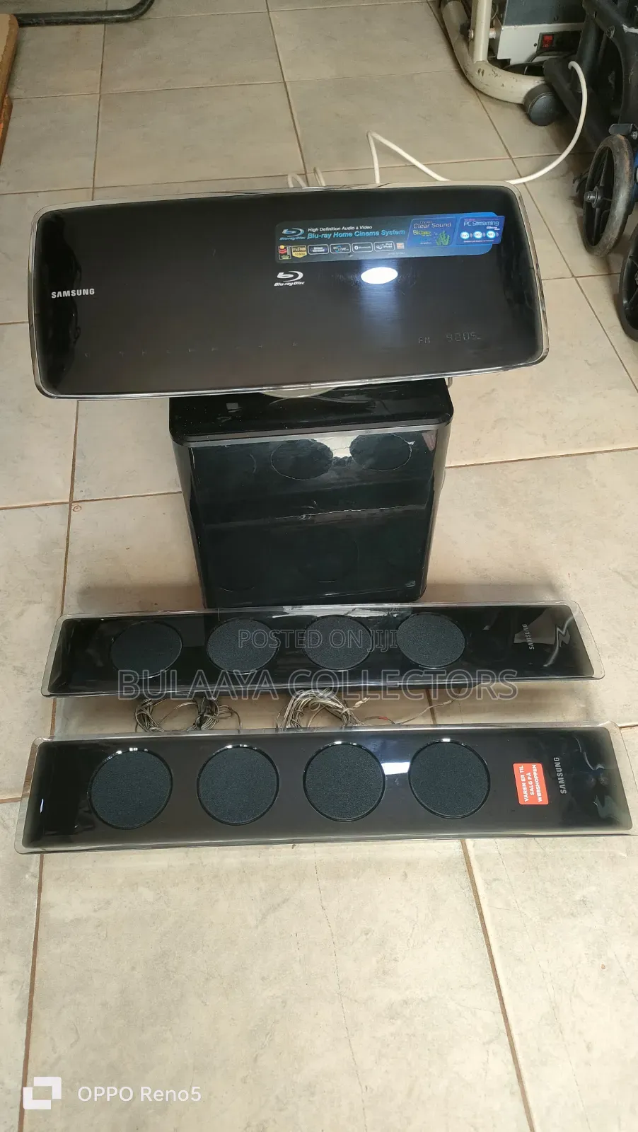 Uk Used Samsung Ht-X720g 2.1-Channel DVD Home Cinema System.