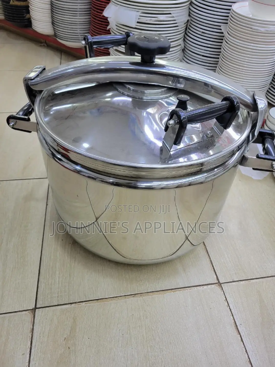 Stainless Steel Non Electric Pressure Cooker 45l