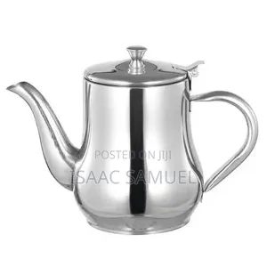 0.5l Stainless Steel Tea Pot (Size 18") Silver