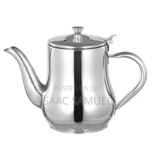 0.5l Stainless Steel Tea Pot (Size 18") Silver