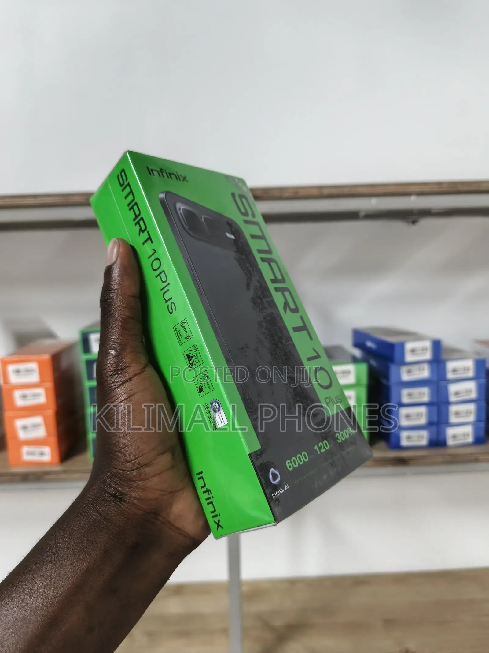 New Infinix Smart 10 Plus 128 GB Black