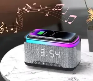 3 in 1 Smart Clock,Speaker and Acharger